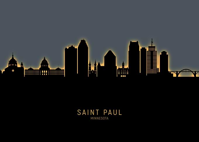 Saint Paul Skyline