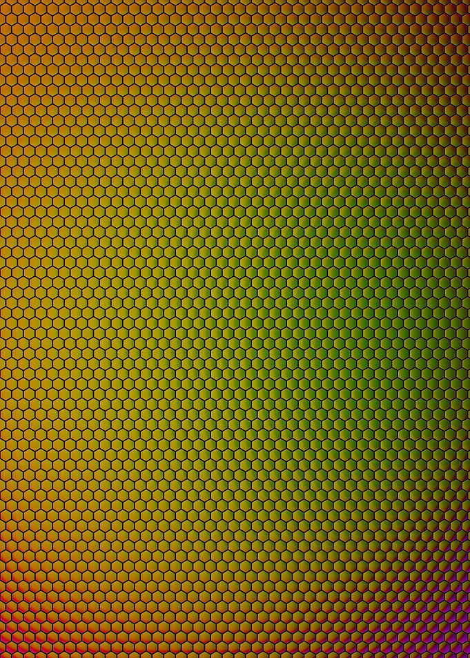 Hexagon pattern 3