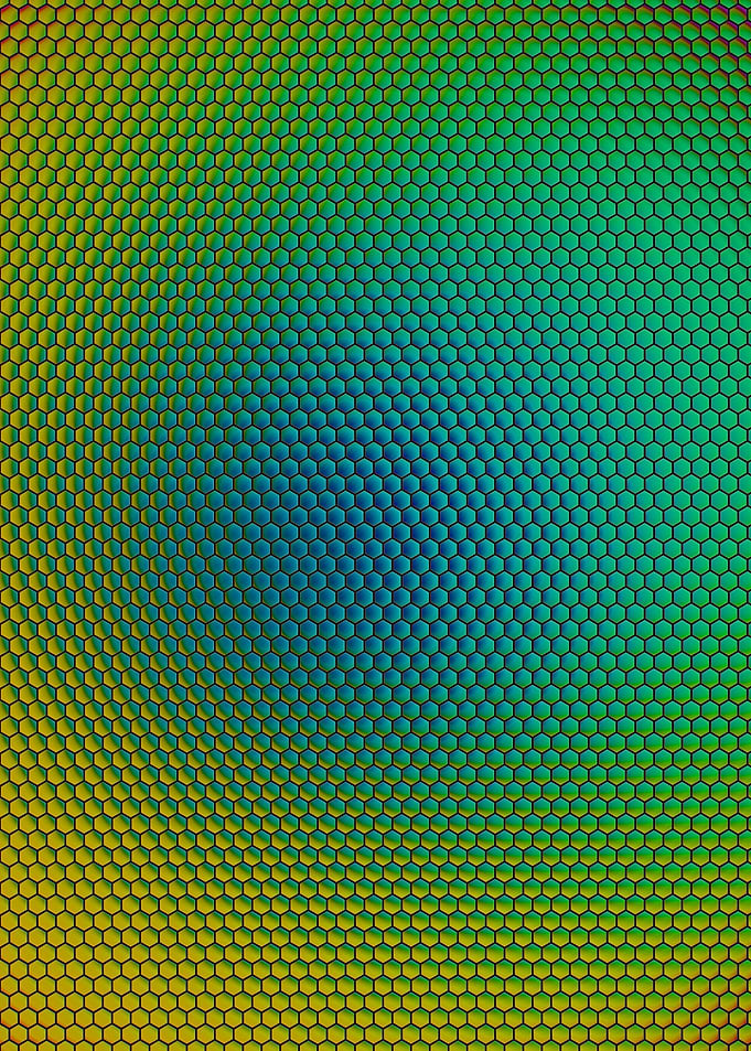 Hexagon pattern 6