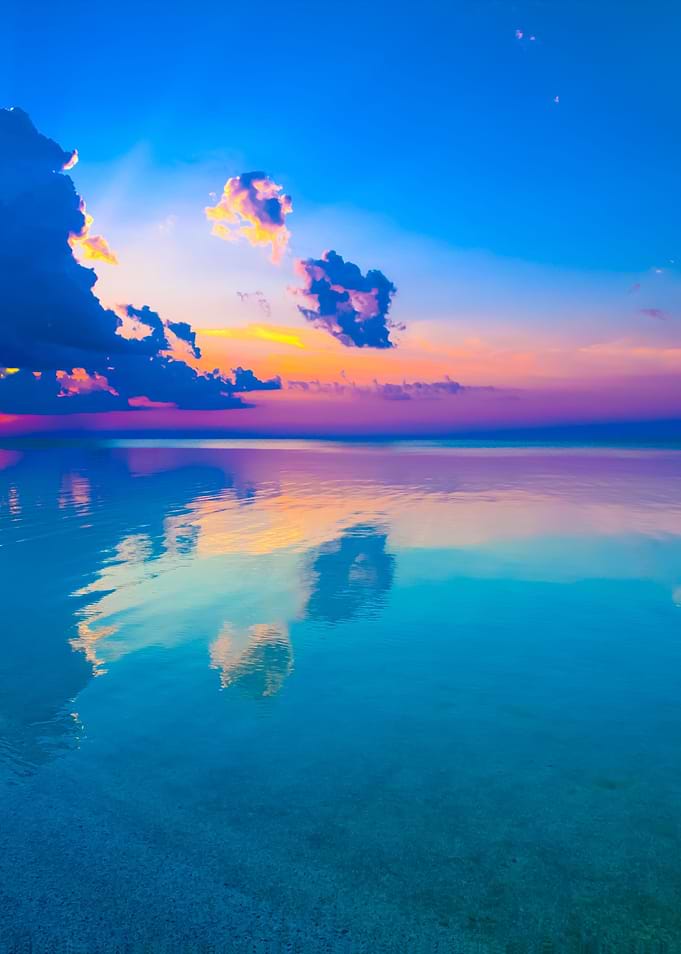 Sunrise Over Sea