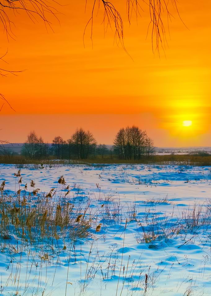Beautiful Winter Sunset