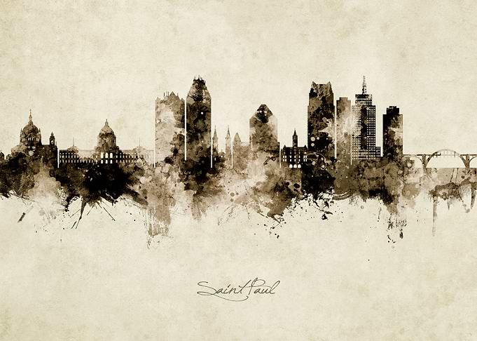 Saint Paul Skyline
