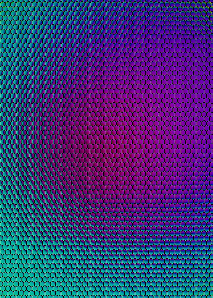 Hexagon pattern 5