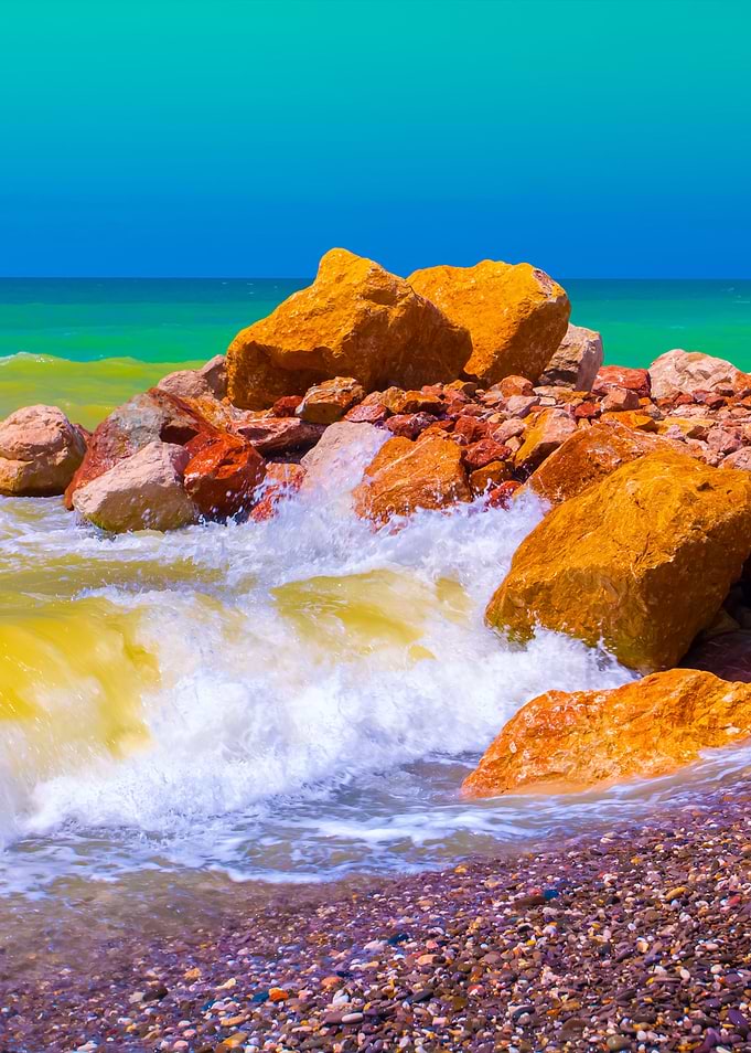 Rocky Sea Coast