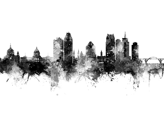 Saint Paul Skyline