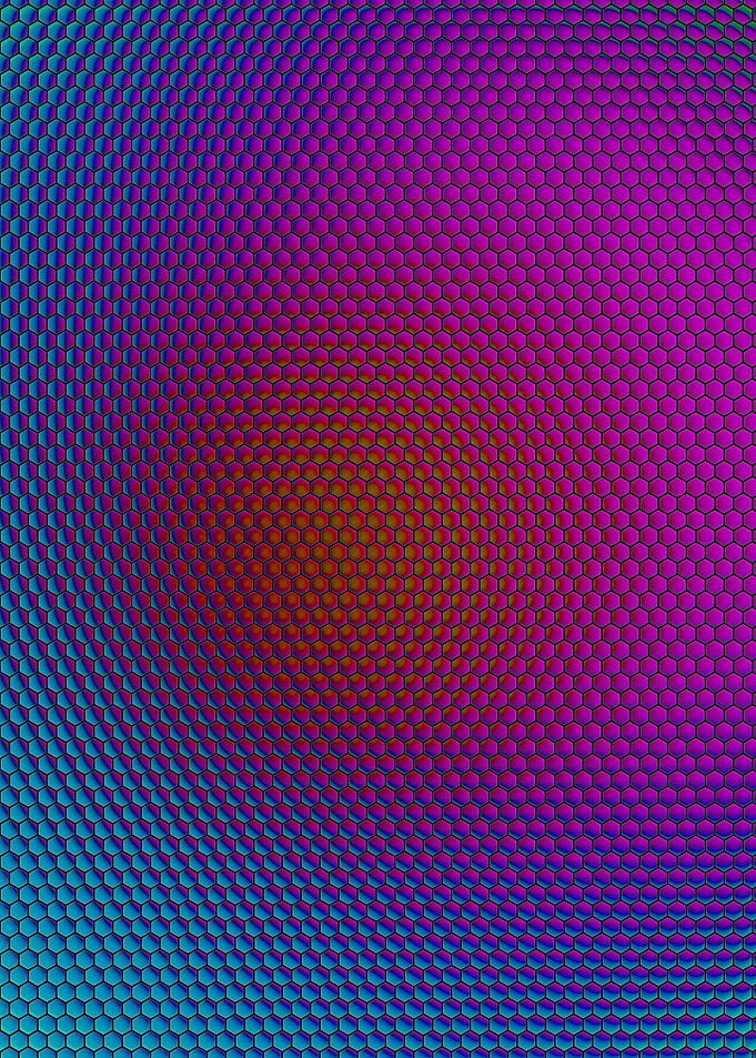 Hexagon pattern 7