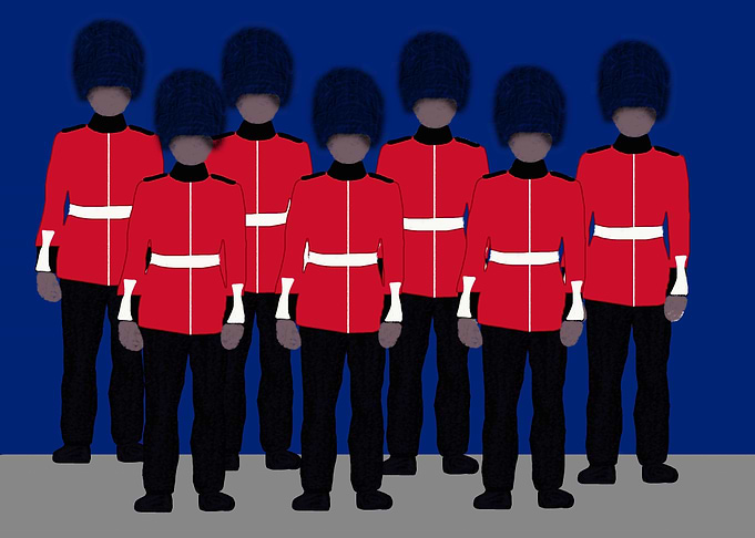 Guardia real inglesa