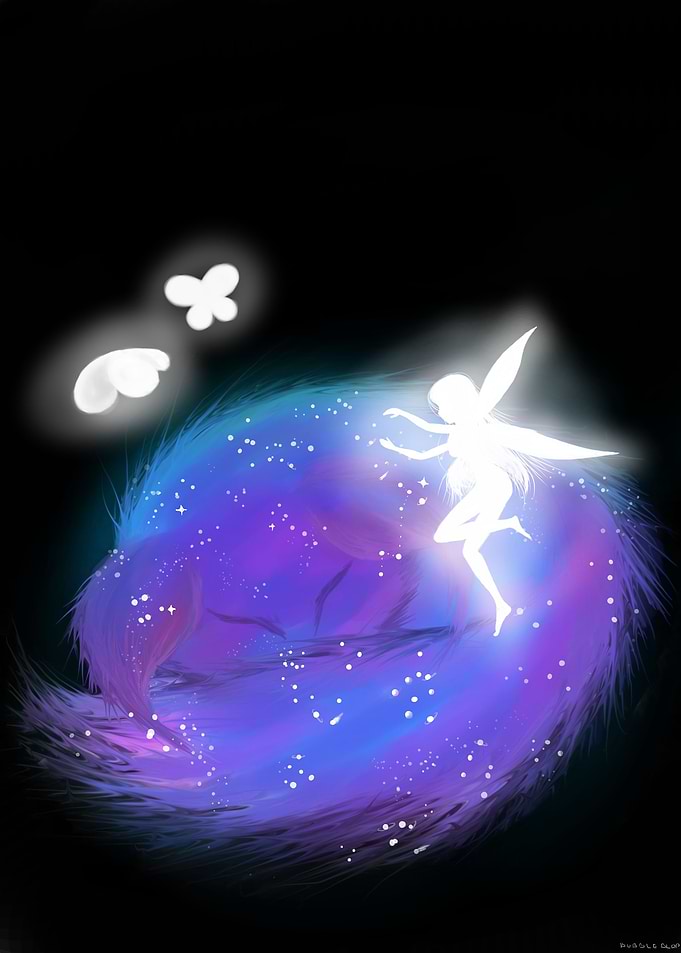 galaxy petting