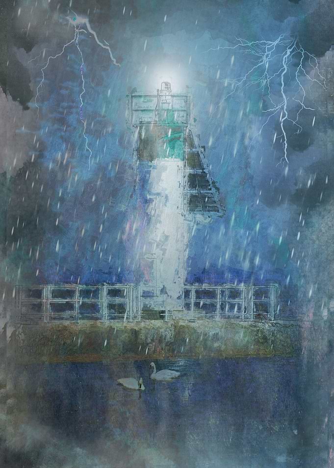 Rain on the Pier