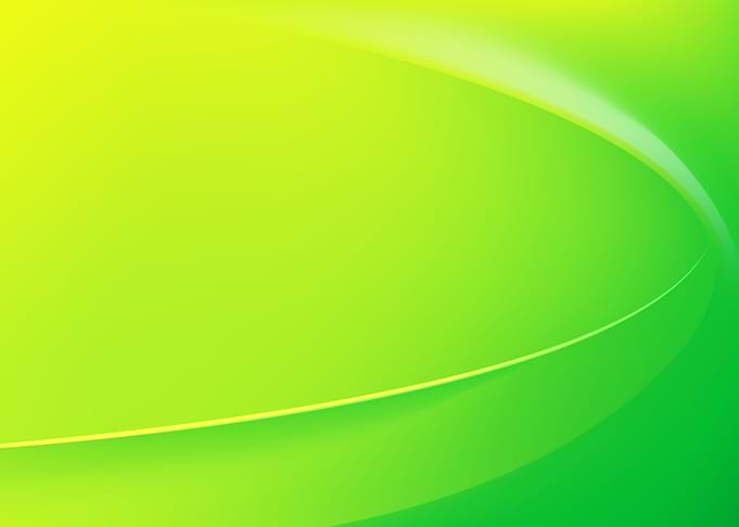Yellow and Green Abstract