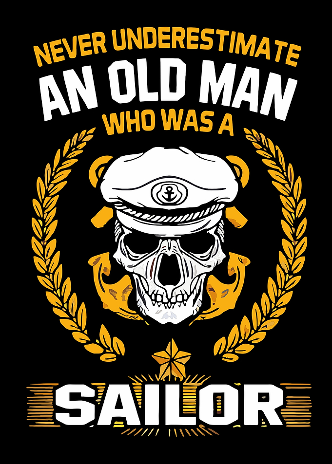 DAD AN OLD MAN SAILOR