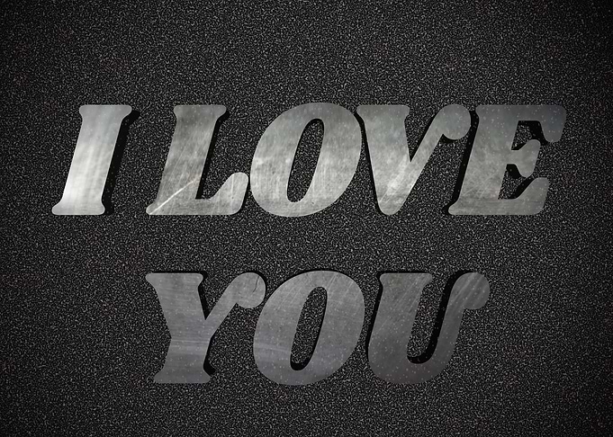 I love you