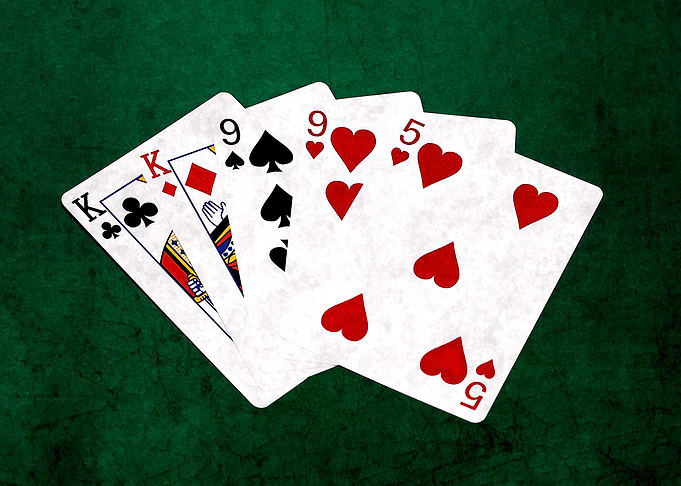 Poker Hand Two Pair 4