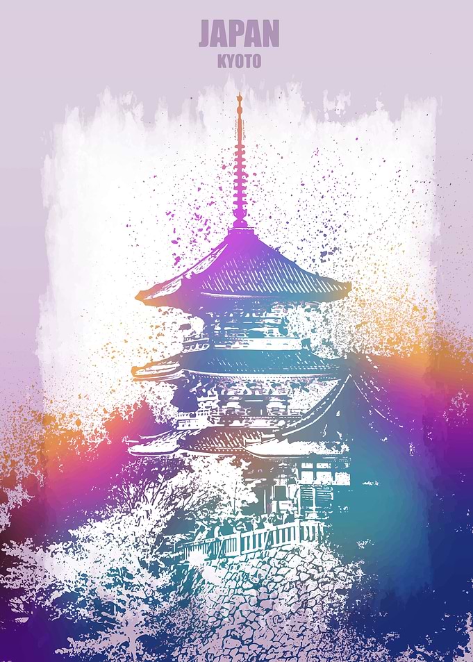 Japan Kyoto Rainbow Splash