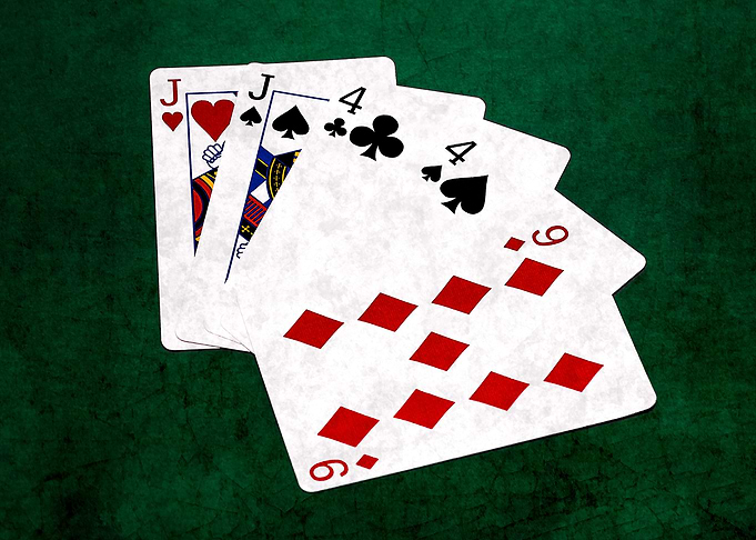 Poker Hand Two Pair 3