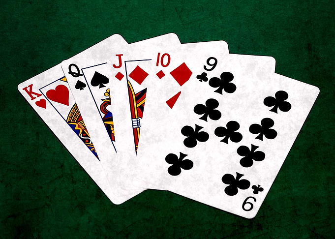 Poker Hand Straight 1