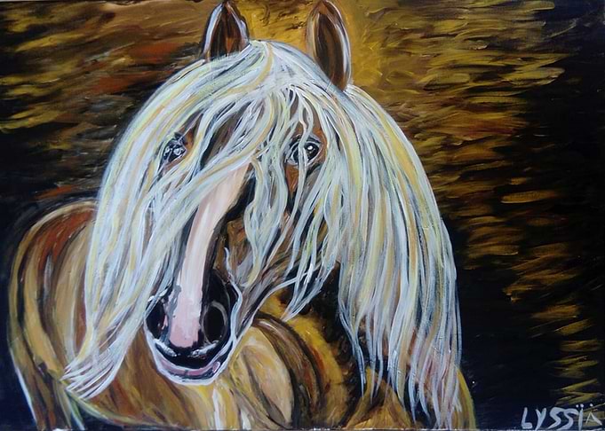 palomino pony horizontal