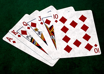Poker Royal Flush Diamonds