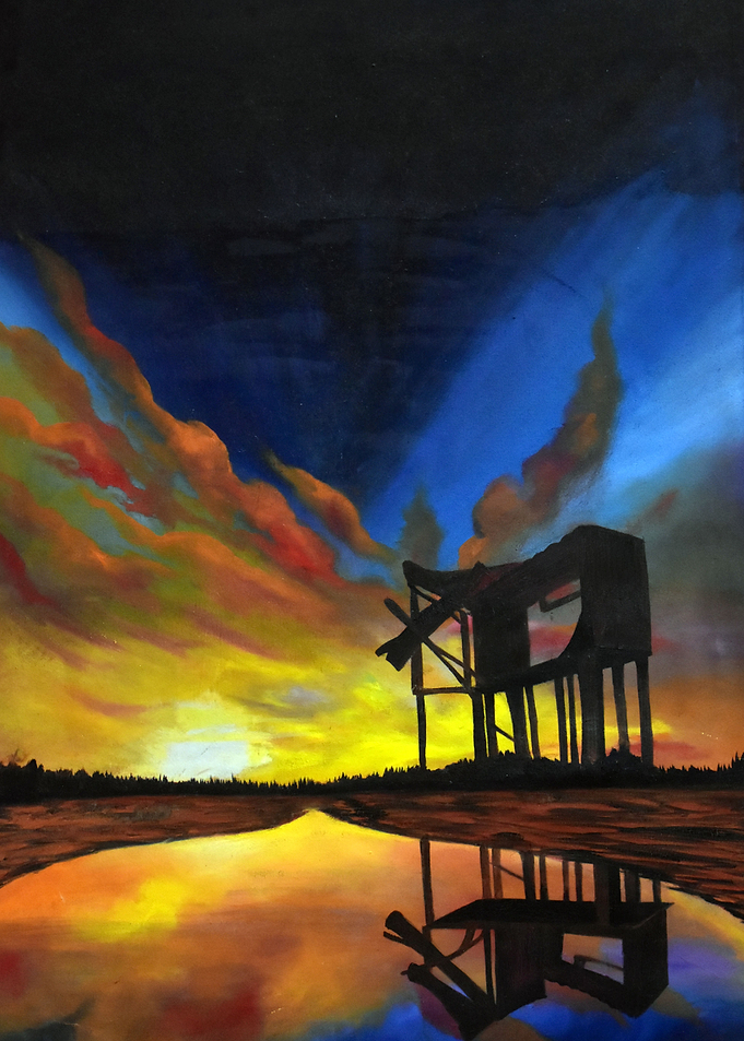 Sunset Painting