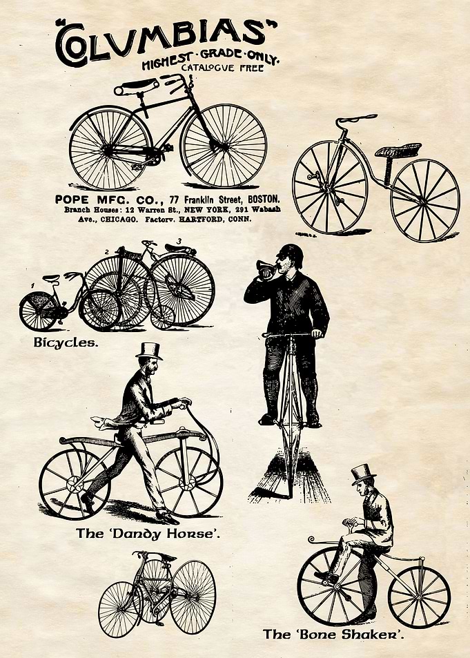 Vintage Bicycle Advert