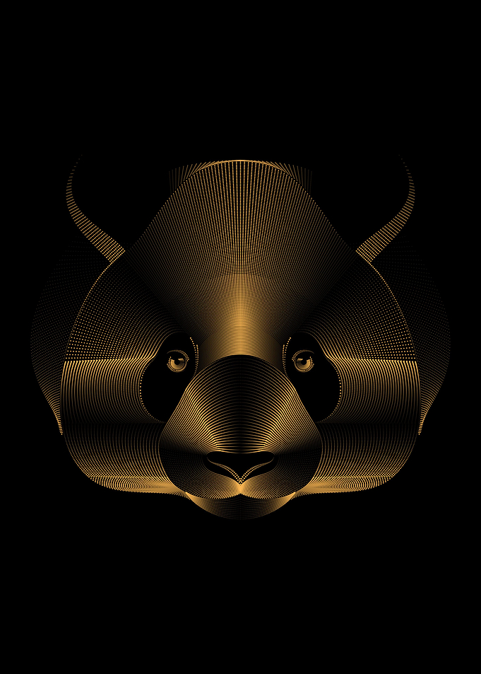 PANDA BEAR VECTOR ANIMALS