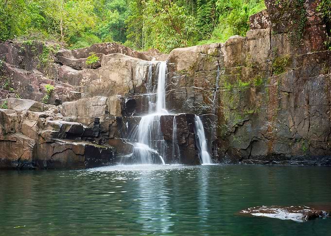 Jungle waterfall