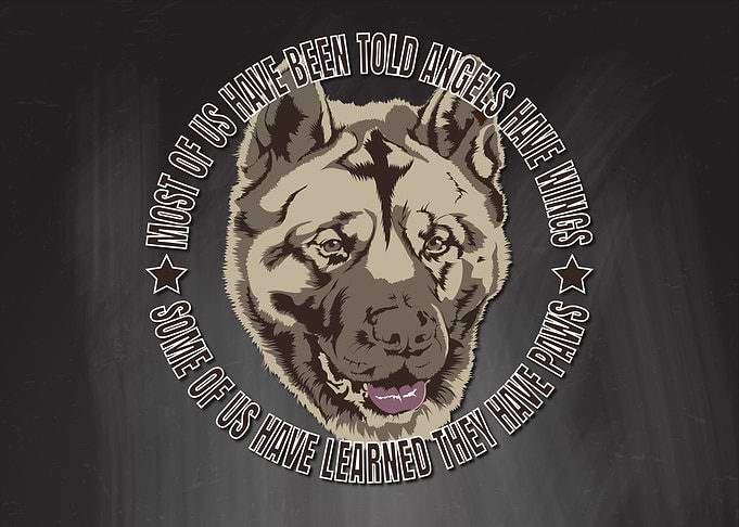 Angels Paws Akita
