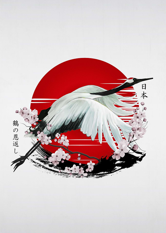 Japanese Crane Tsuru