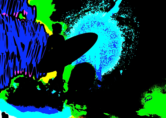 Night Surfer