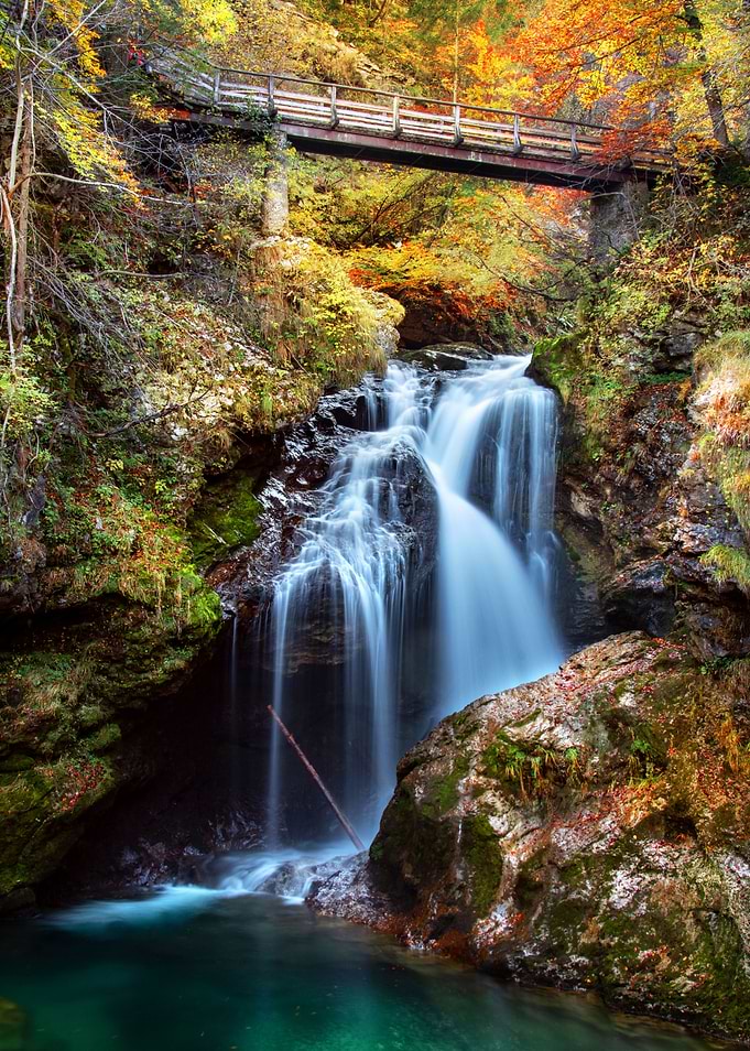 waterfall vintgar klamm