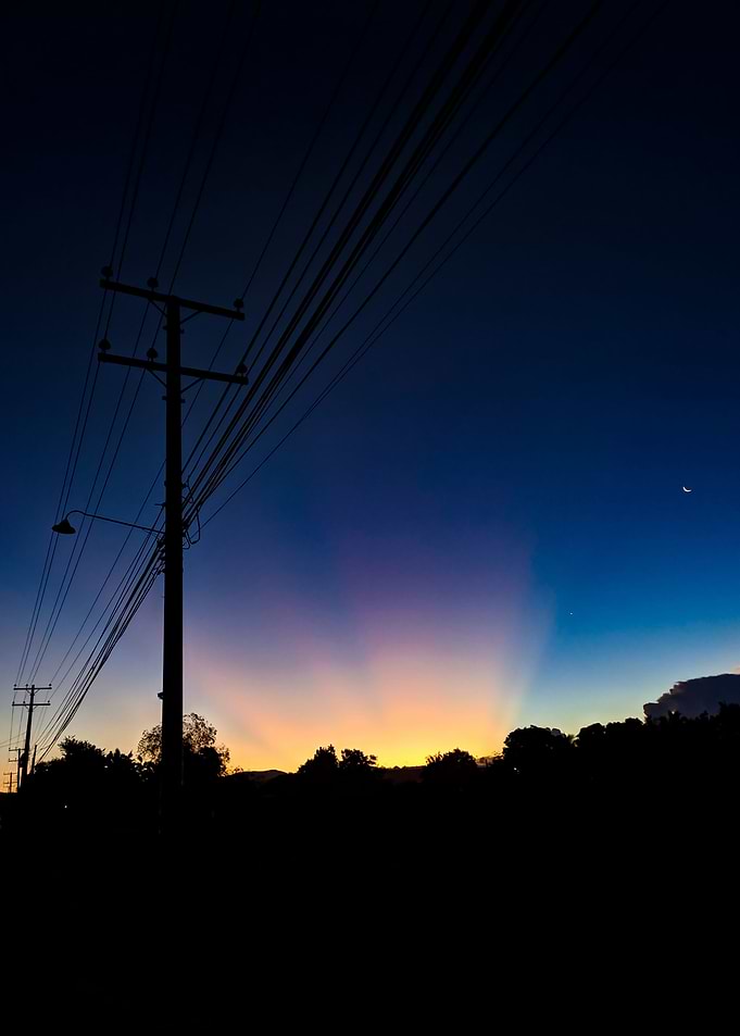 A Warm and Cool Sunrise