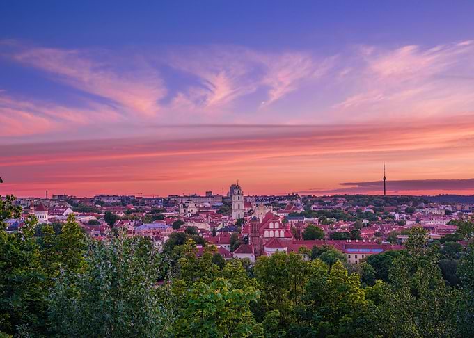 Vilnius cityscape