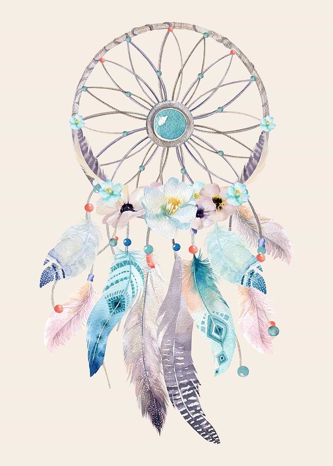 DREAMCATCHER WATERCOLOR