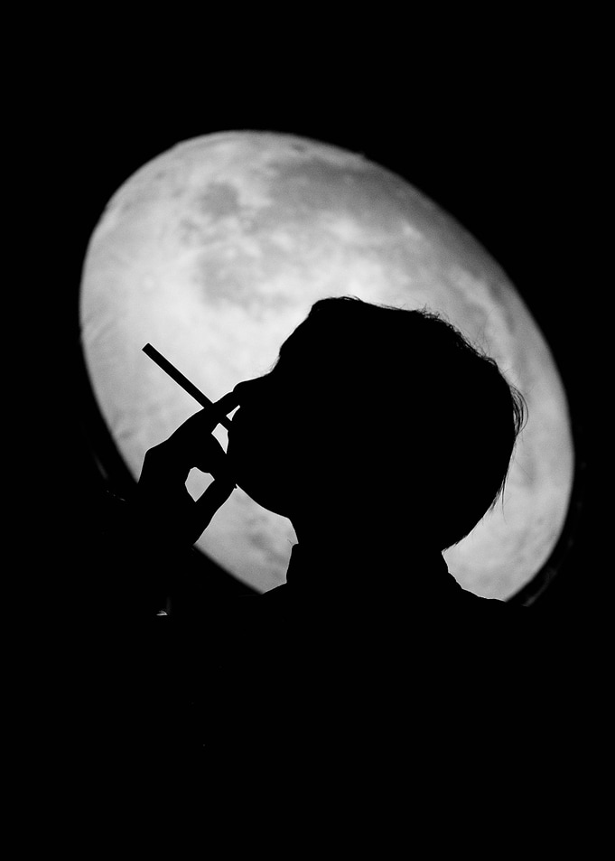 Talking to the moon