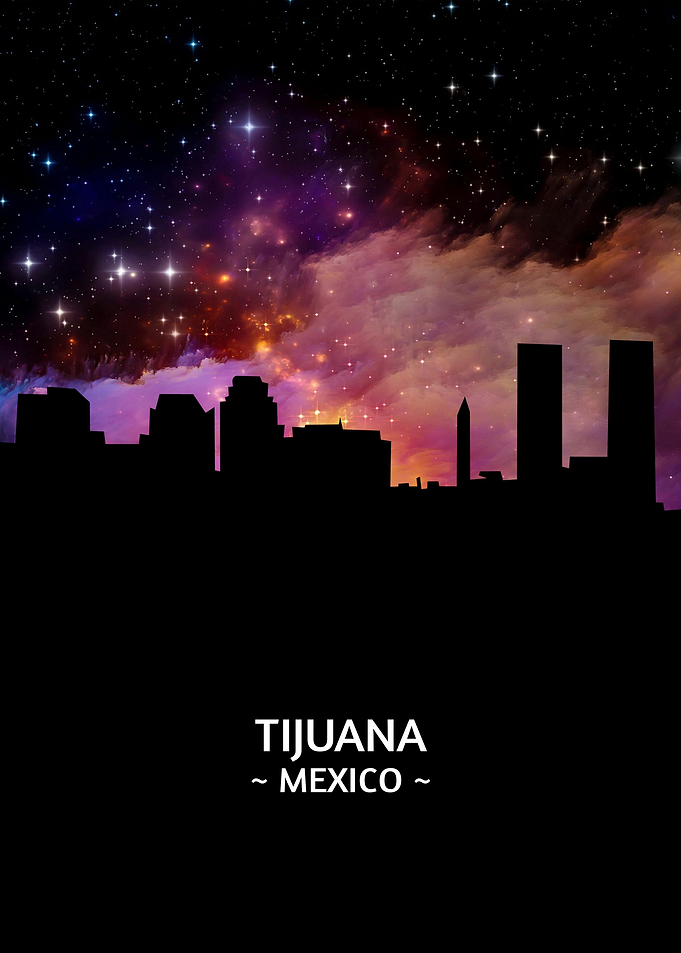 Tijuana Mexico Skyline