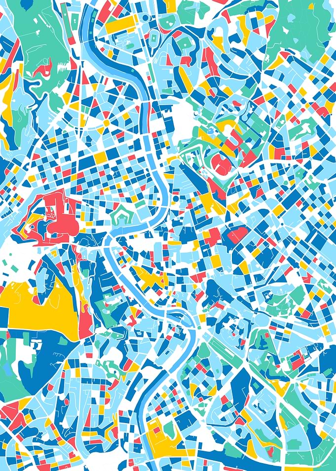 rome map retro 5