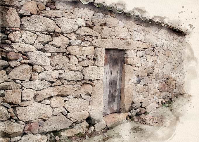 Old stone house