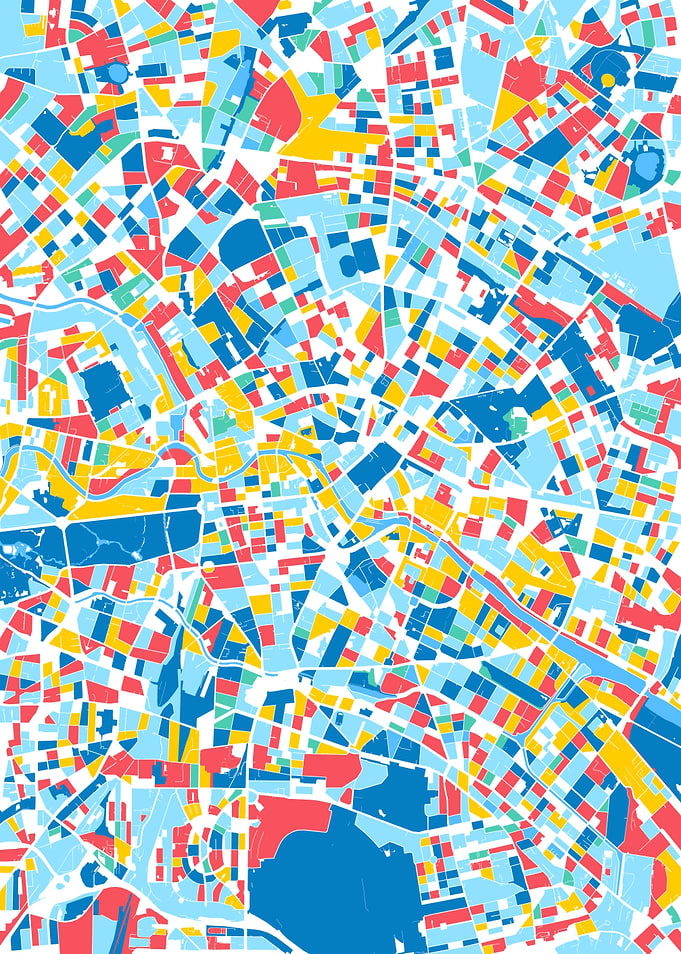 berlin map retro 5
