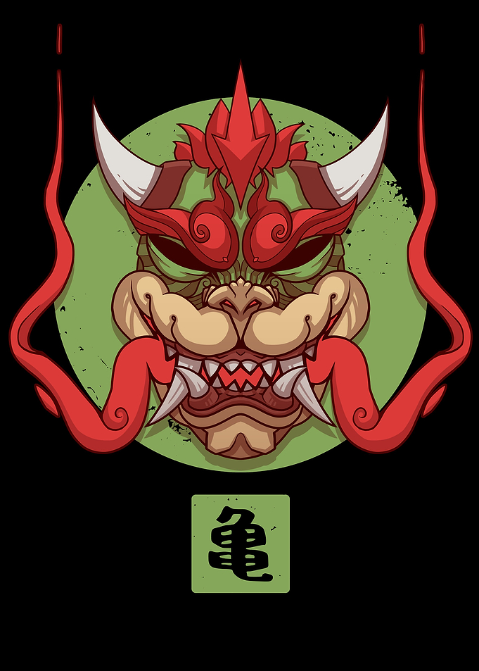 Bowser Oni Turtle Nintendo
