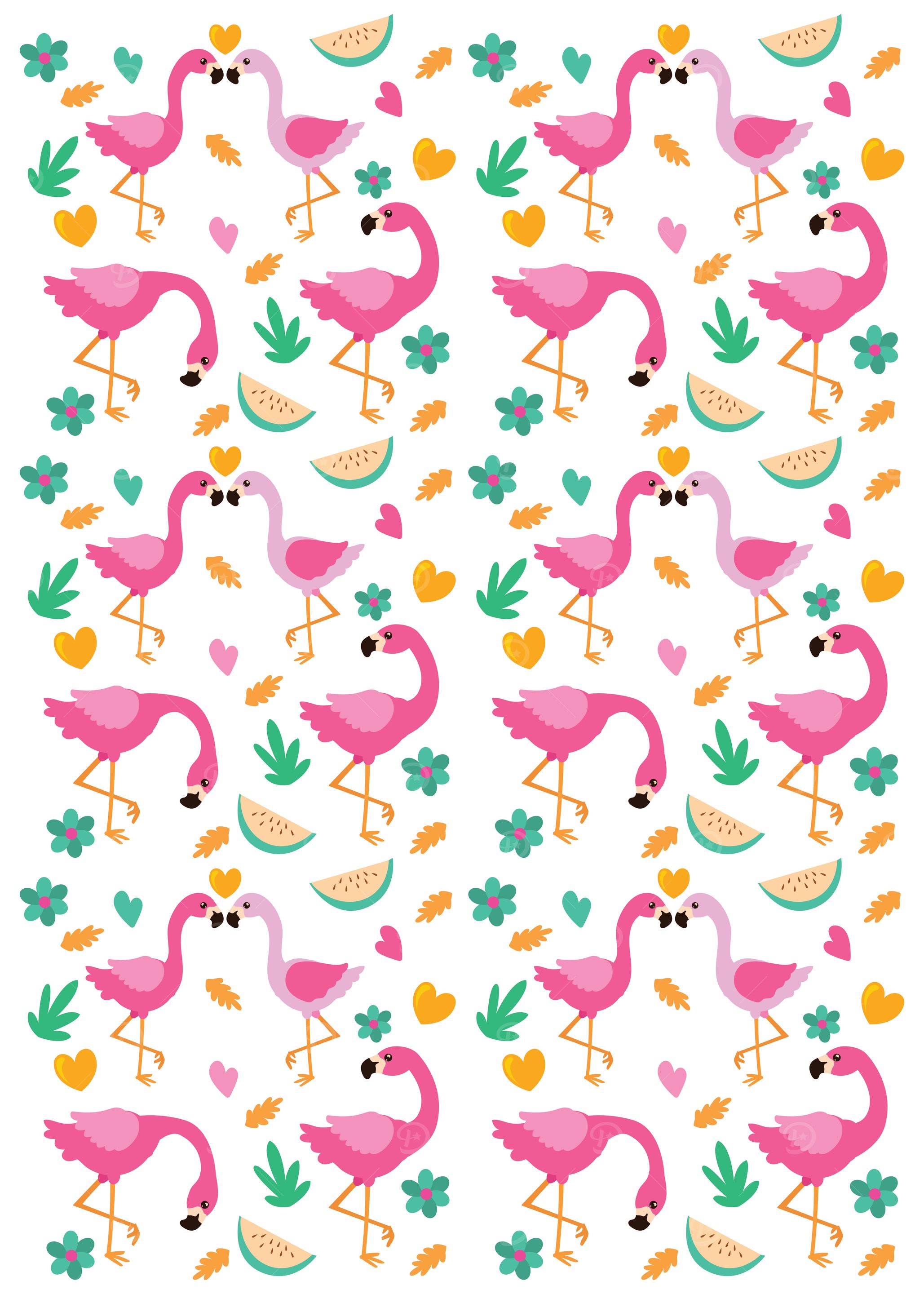 Cute Flamingo Pattern