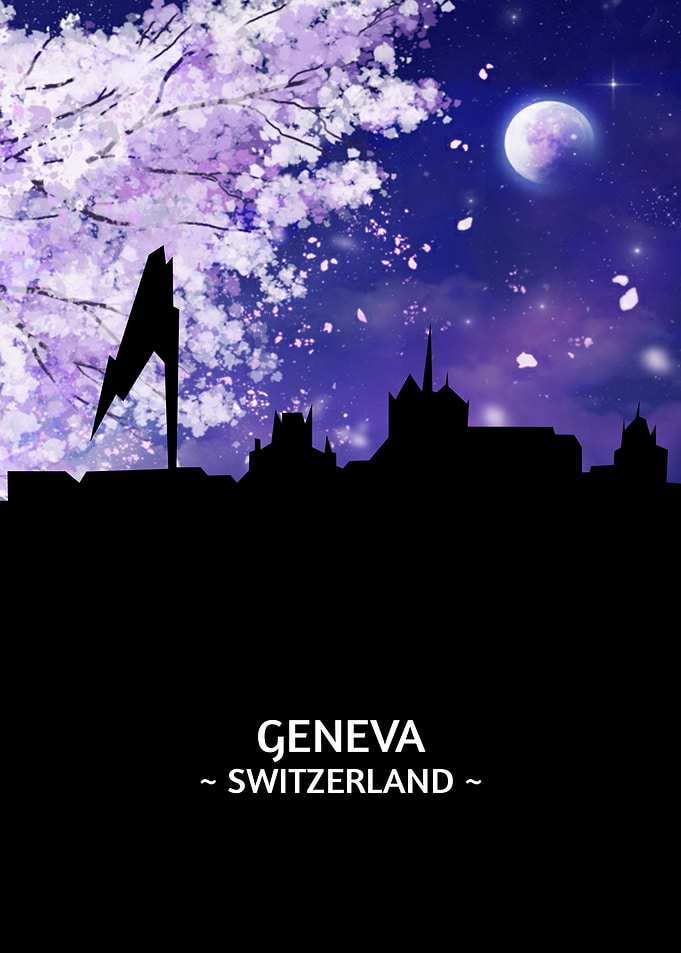 Geneva Switzerland Skyline