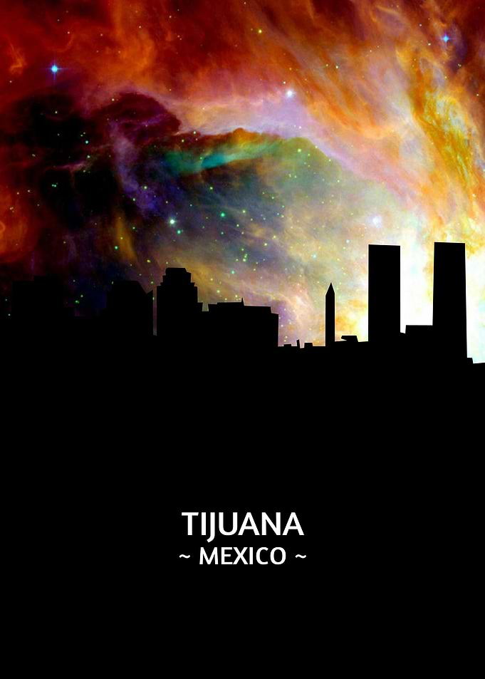 Tijuana Mexico Skyline