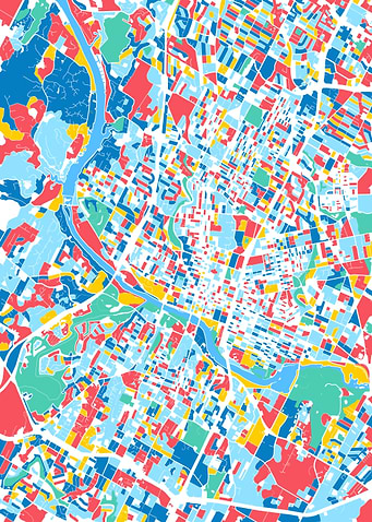 austin map retro 5