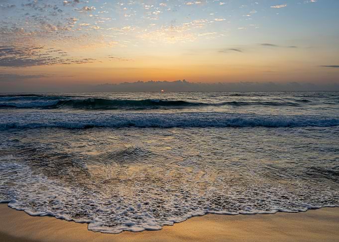 Golden sunrise