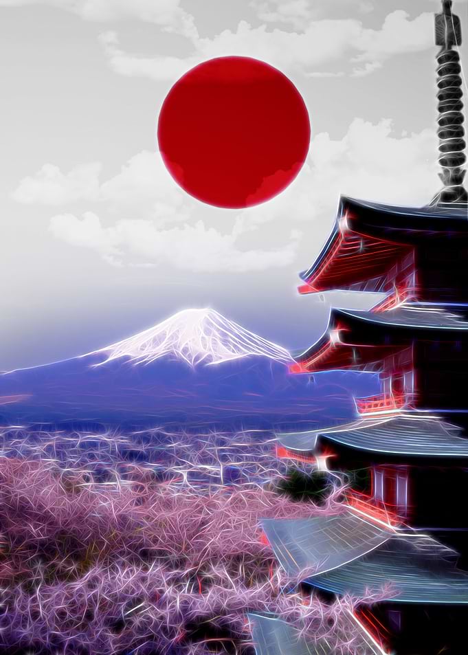 mt fuji japan japanese