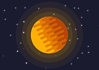 Sun flat design