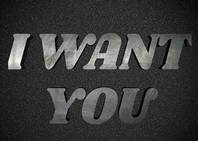 I want you