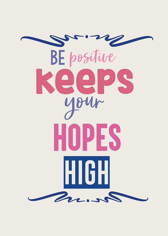 be positive