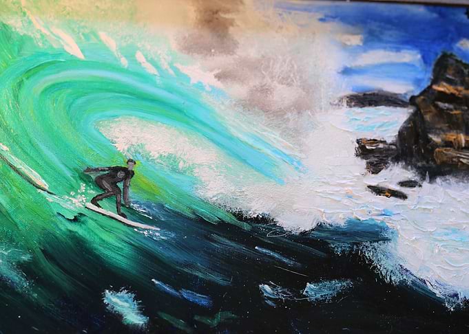 Tasmania Surfer Red Bull