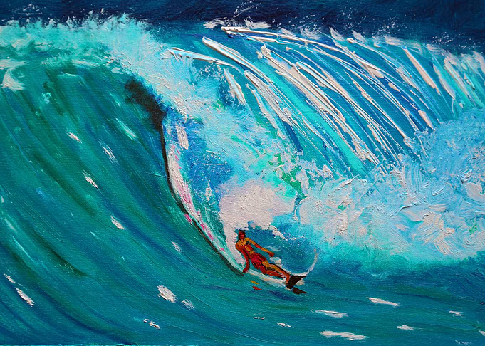 Surfing Green Room